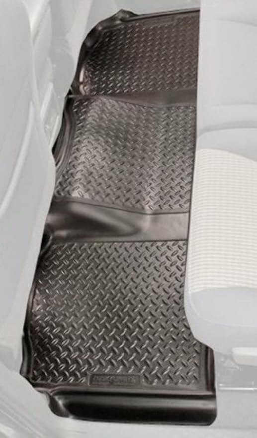 Husky Liners Classic Style Floor Mats | Fits 1998-2011 Ford Ranger, Super Cab; 1998-1999 Mazda B2500,Ext Cab; 1998-2007 B3000, Ext Cab; 1998-2009 B4000, Ext Cab | 2nd Row, 1-pc Black - 63731