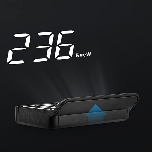 Obdii Hud, Car Speedometer, Obd2 Hud Windshield Projector Multifunction Gauge Alarm Fatigue Driving Reminder