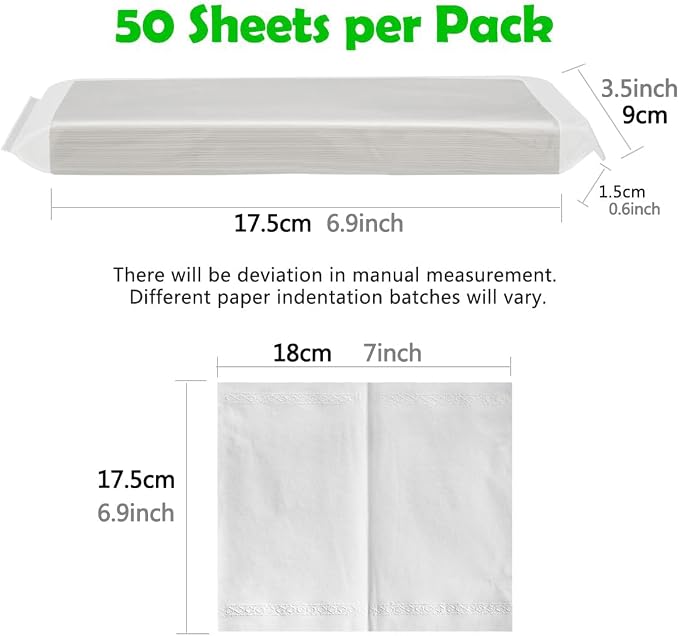 Car Tissue Refills, 600 Sheets Disposable Soft Facial Tissues Napkin, Travel Size Pack for Car Visor Tissue Holder or Purse, 50 Sheets per Pack