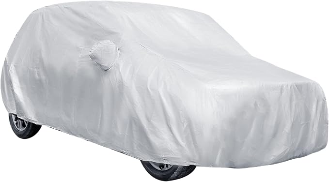 uxcell YL Non-Waterproof Hatchback Cover - Sun/Rain Protection for 5-Door Hatchbacks (4.9m X1.85m X1.8m)
