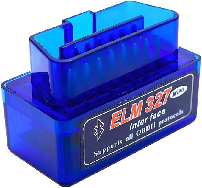 ELM327 OBDII Car Auto Diagnostic Scanner, Professional Mini Bluetooth Scan Tool Engine Fault Code Reader, Wireless Failure Detector Interface Adapter for Most OBD II Vehicles