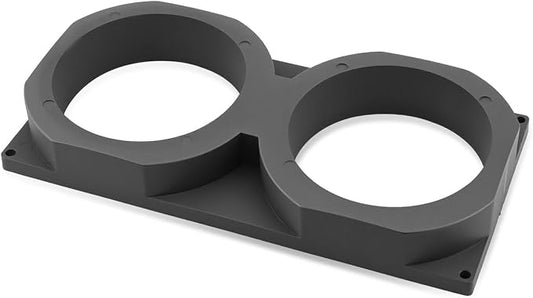OBS Center Console Dual Cup Holder Fits for OBS Ford F250 F350 1992 1993 1994 1995 1996 1997, Black Double Cup Holder