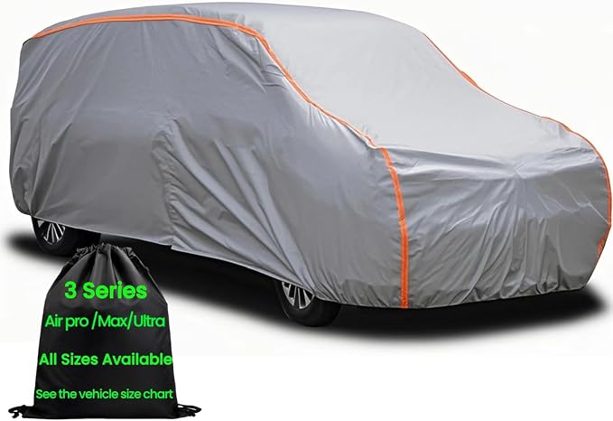 Mini Van Cover,Large Car Cover,Car Cover Waterproof All Weather Mini Van Cover Waterproof All Weather,RainUV Protection Inner Cotton,Vans up to 216” L x 72" W x 72" H