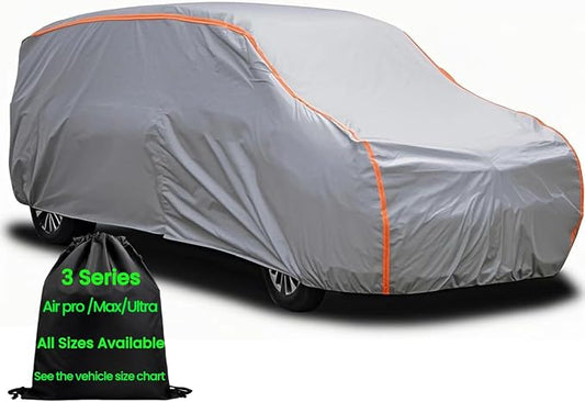 Mini Van Cover,Large Car Cover,Car Cover Waterproof All Weather Mini Van Cover Waterproof All Weather,RainUV Protection Inner Cotton,Vans up to 216” L x 72" W x 72" H