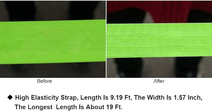 Kayme Car Cover Straps Wind Protector,3pcs Elastic Adjustable Rope Protect Cover from High Wind, Universal Fit