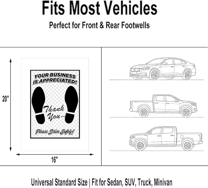 White Car Paper Floor Mats :100Pcs Disposable Floor Cars Auto Vehicles Automotive Mat Covers Protector Detailing Detail Wash Temporary 16x20inch