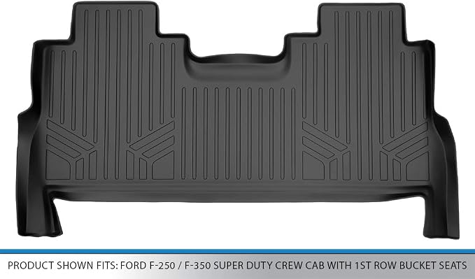 MAXLINER Floor Mats 2nd Row Liner for 2017-2025 Ford F-250