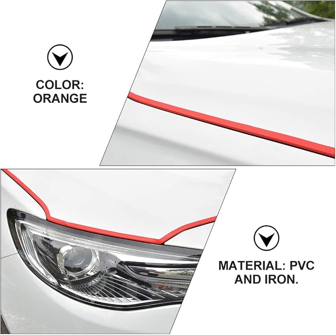 Garneck 10m(32ft) Car Door Edge Guards Rubber U Shape Edge Trim Seal Strips Protector Car Door Edge Protection for Car Auto Vehicle 10M