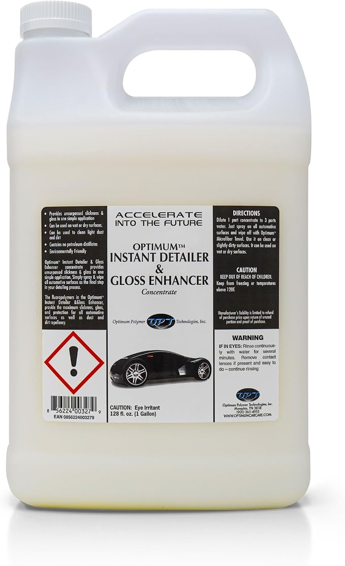 Optimum (ID2008G) Instant Detailer & Gloss Enhancer - 1 Gallon