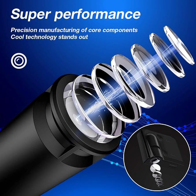 2 PCS Car Door Lights Logo Projector Skull Skeleton Universal Wireless Car Door Led Projector Lights Car Door Welcome Logo Projector Lights for All Cars/Motorcycle Shadow Laser Projector