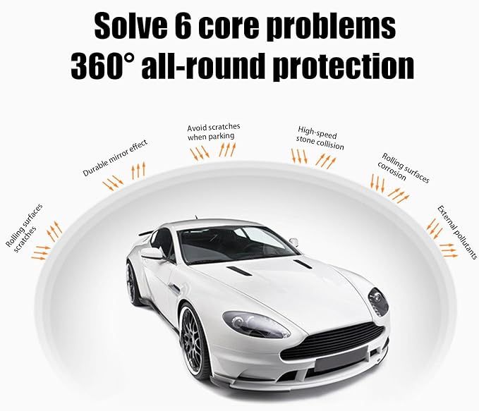 Clear Paint Protection Film PPF Roll 50×200cm Self Healing Clear Bra Film | Non-Yellowing High Stretch Conformable Vinyl Wrap For Car Truck SUV, Scratch & UV Resistant Protection