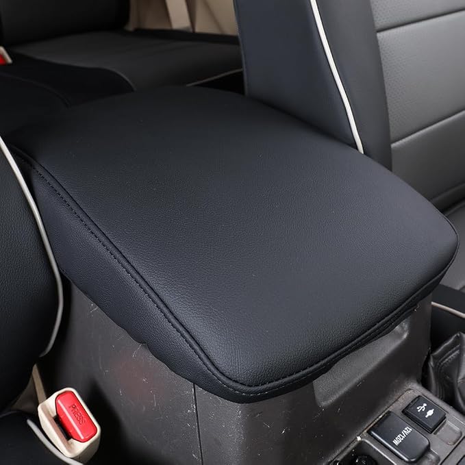 EKR Custom Fit 4Runner Car Seat Covers for Select Toyota 4Runner 2011-2023 (Only for 7 Seats Version) - Full Set,Leather (Black/Gray) | for Toyota 4Runner 2010-2024 Seat Covers for SUV Trucks,Airbag Compatible,Waterproof Pet-resistant,Faux Leather(Blac...