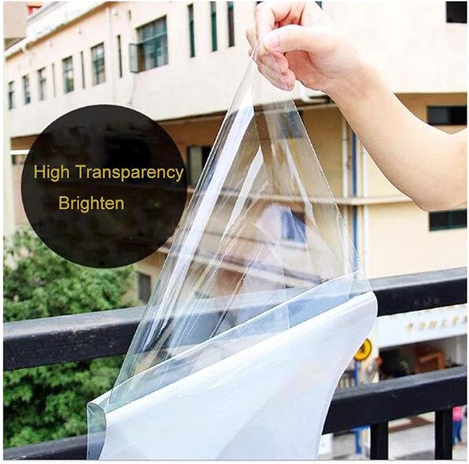 HOHOFILM Gloss Clear Car Paint Protective Film Self Adhesive TPU PPF Vinyl Wrapping Film Auotomobile Protection Vinyl,5ft x 33ft Roll