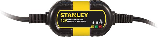 Stanley BM1S 1 Amp Battery Charger for Vehicles | Keeps 12V Batteries Charged Up
