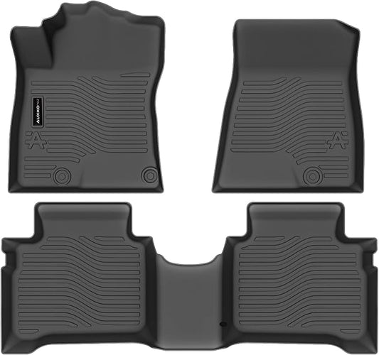 All Weather Floor Mats Fit for 2023-2026 Kia NIRO Hybrid (Not PHEV or EV) TPE Rubber Liners Set NIRO Accessories All Season Guard Odorless Anti-Slip Floor Mats