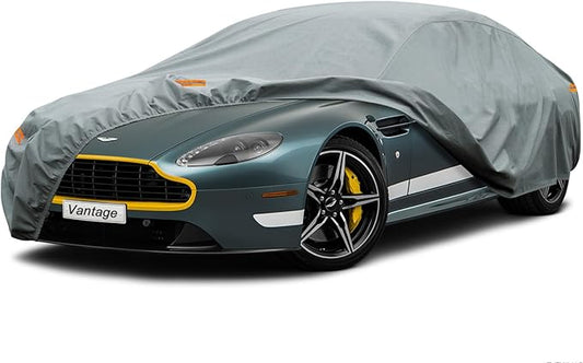 Kayme Heavy Duty Car Cover Custom Fit Aston Martin V8 Vantage,V12 Vantage Coupe Roadster(2006-2025),Waterproof All Weather for Automobiles, Full Exterior Covers Sun Rain UV Protection.