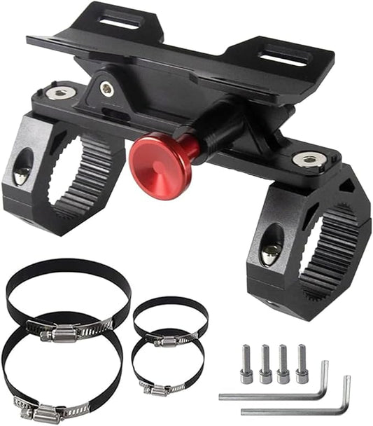 ZHILXN Aluminum UTV Fire Extinguisher Mount Kit for Roll Bar, Quick Release | Adjustable Car Fire Extinguisher Bracket Holder for 1.75-2in Roll Cage, Compatible with Polaris RZR SXS Ranger Camper Can-Am