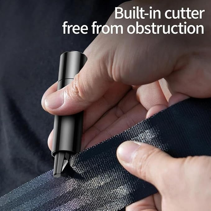Breeker - Breeker Glass Breaker, Breeker Car Escape Tool, Car Window Breaker with Seatbelt Cutter, for Land and Underwater (MixColor)