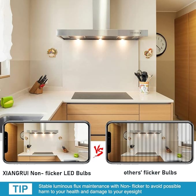 2-Pack E12 LED Bulb kx 2000 led Replacement Brother Sewing Machine Bulb Appliance Dryer Drum Water Dispenser Replacement Parts 120V Candelabra Bulb E12 Edison Screw Base 8W-Daylight White 6000K