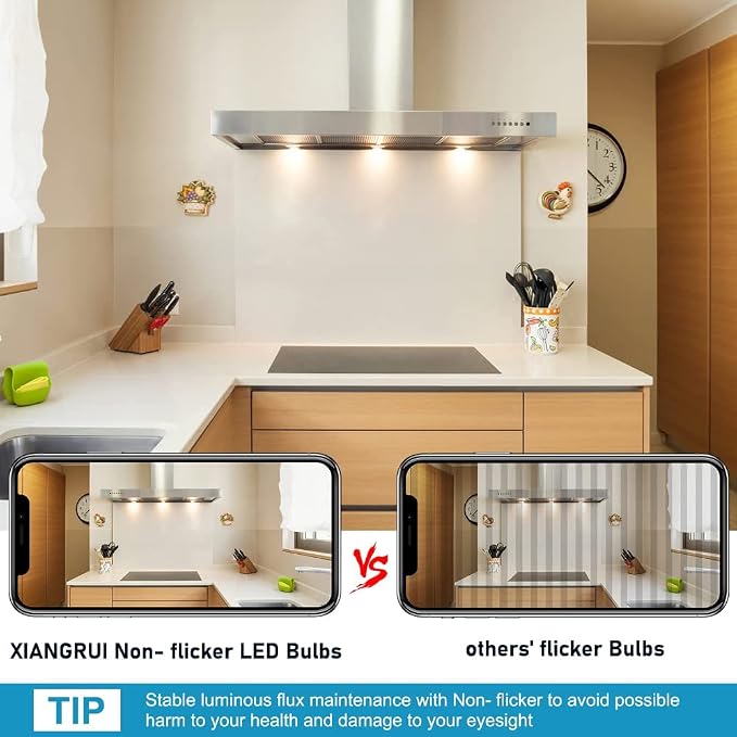 2-Pack E12 LED Bulb kx 2000 led Replacement Brother Sewing Machine Bulb Appliance Dryer Drum Water Dispenser Replacement Parts 120V Candelabra Bulb E12 Edison Screw Base 8W-Warm White 3000K
