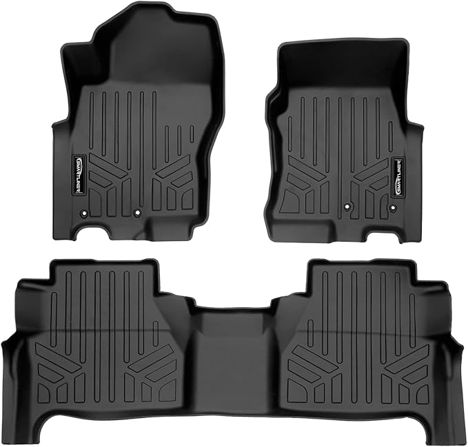 SMARTLINER Floor Mat Set for 2022-2025 Nissan Frontier