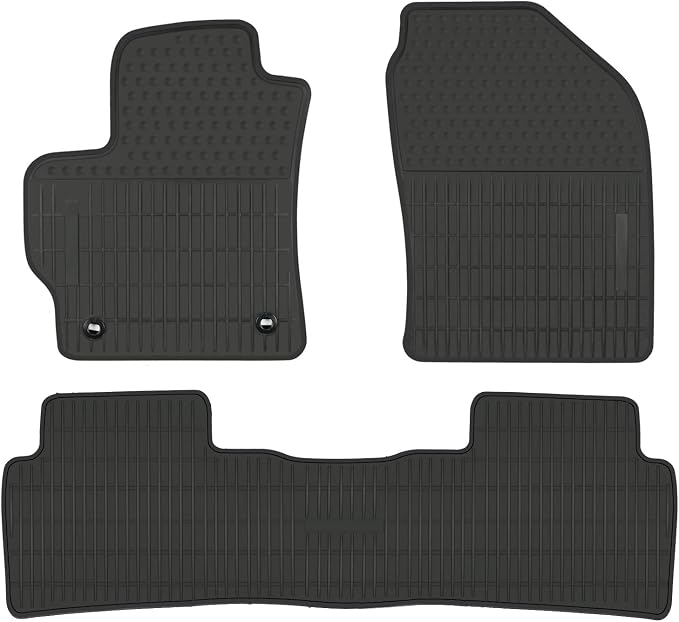 Car Rubber Floor Mat Custom Fit for Toyota Corolla Sedan 2020-2026 Automatic Transmission Full Black Auto Liner Mats All Weather Heavy Duty Odorless No im Hatchback Model