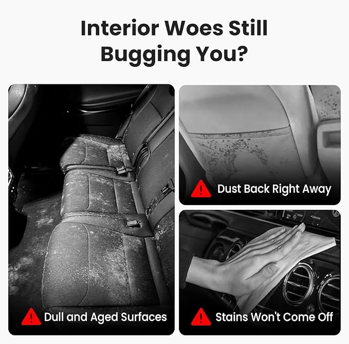 Polishing Cleaner Car Interior, 2026 Upgrade Car Interior Cleaner Spray, All Purpose Car Interior Detailer Cleaner for Dashboards, Seats, Leather, Plastic (1PCS)