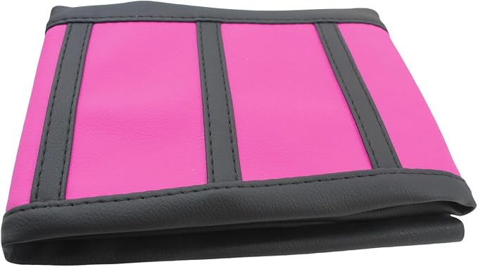 Universal Motorcycle Seat Cover Non-Slip Suitable Rubber Striped Seat Covers Soft for CRF150F CRF230F CRF250F CRF 150F 230F 450F 450R 250R Dirt Pit Bike Motocross Motorbike Off Road (Pink)