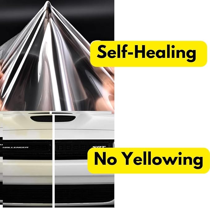 Door Edge Paint Protection Film Roll Made with 3M Pro Series Clear 8mil Self-Healing PPF UV & Weather Resistant from 0.5", 1", 2", 4", 8" Widths Up to 33 Yds (0.5 Inches x 33 YD)