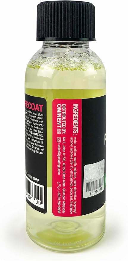 IGl Ecocoat EZ, One Layer Graphene Coating (50ml) - 8H Intry Level Ceramic Coating - Paint, Wheels, Window safe!