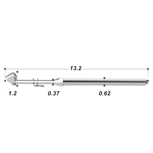MEANLIN MEASURE 10Pcs Silver Double Straight Type Tire Pressure Gauge，Dual Head Air Pressure Gauge，Pressure Range 10-160 Psi(Suitable for Trucks, etc.