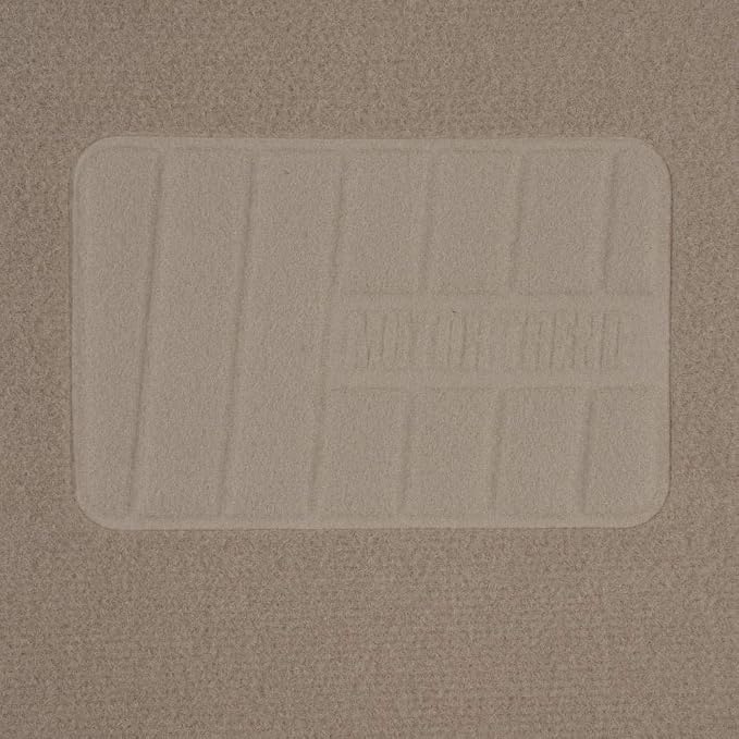 Motor Trend FatRug Premium Carpet Car Floor Mats - Thick Robust Auto Gear, Universal Fit for Your Car Truck or SUV, Beige