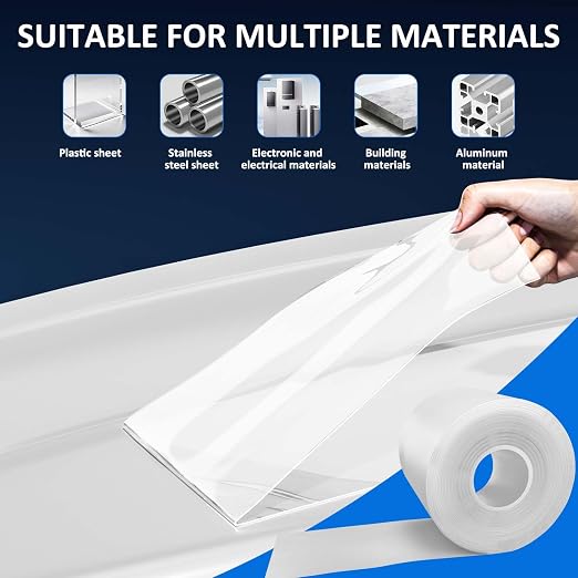 Press Brake Urethane Die Protection Film for Mark-Free Bending Solution, Durable Protective Coating for Defense Against Scratches, and Rust from Metal-on-Metal Contact (6" X .012" X 100')