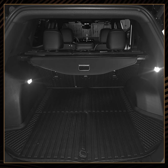 Naibeve Floor Mats for 2025-2026 Kia K4 (Not for K4 Hatchback) | All Weather Custom Fit Floor Mats, Cargo Mat, Door Sill Guards, Interior Protector accessories