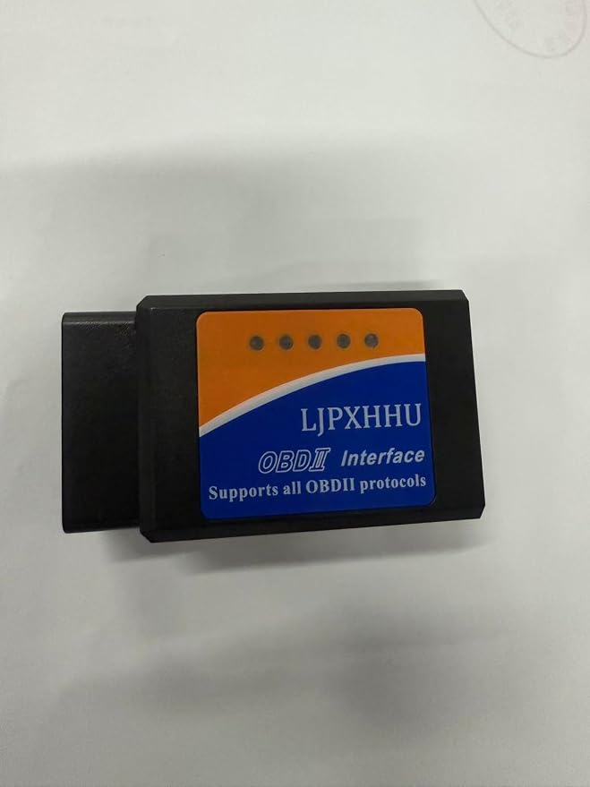 OBD2 Bluetooth Scanner for iPhone iOS Android Windows Car Code Reader Enhanced Auto Diagnostic Scan Tool Odb2 OBDII Adapter Check Engine Light Live Data Reset Vehicle Performance Test Exclusive APP