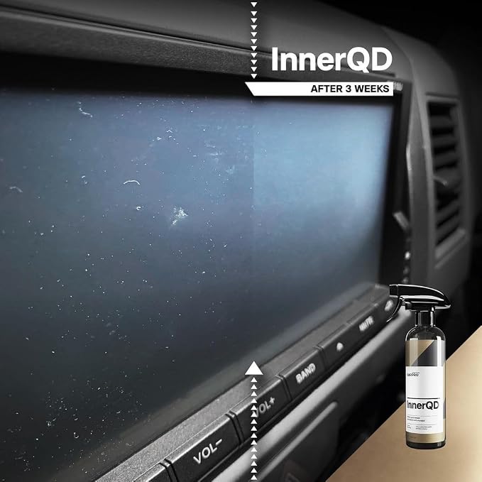 CARPRO InnerQD Car Interior Quick Detailer, Antistatic, Clean Fingerprints, Dust and Inhibit Electrostatic Adhesion of Dust - 500ml (17 fl oz)
