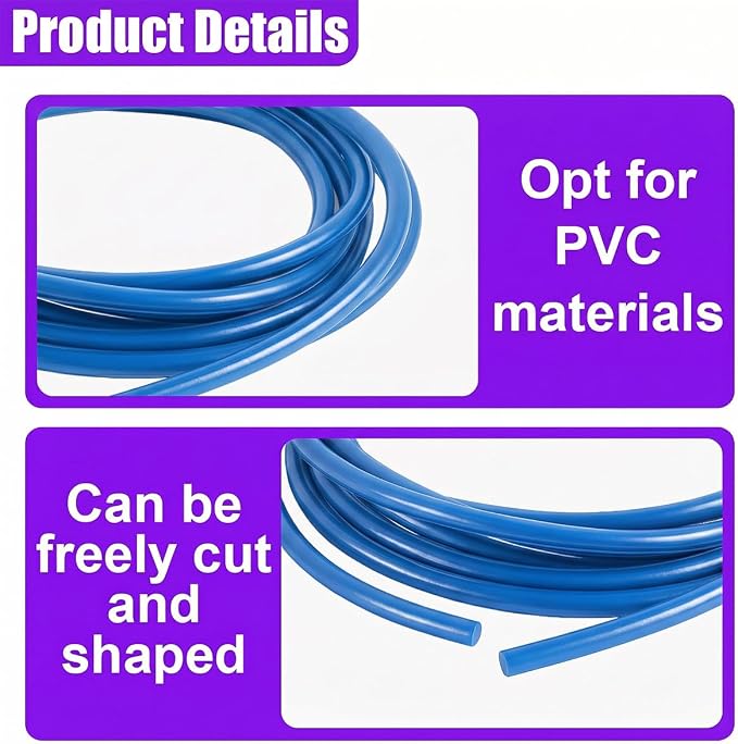 32Ft (10M) Car Door Edge Protector (Blue-10M) | Self-Adhesive Scratch Resistant U Shape Door Edge Guard Decoration, Anti-Collision Car Door Trim Strip for Truck, SUV, Sedan