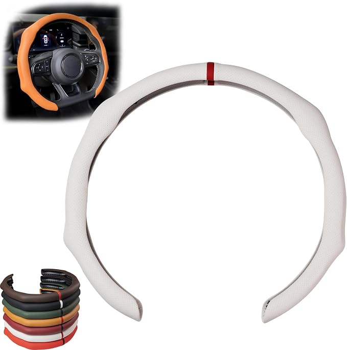 Breathable Non-Slip Ultra-Thin Steering Wheel Cover,Car Steering Wheel Cover Wheel Cover Protector,Atmungsaktive, rutschfeste und ultradünne Lenkradabdeckung