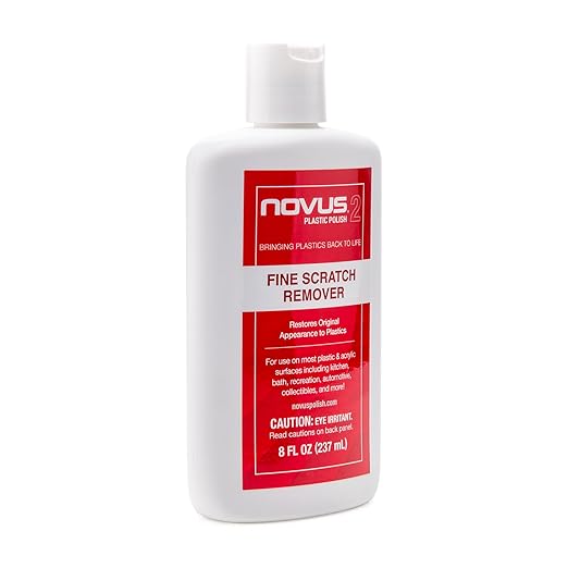 NOVUS 7030 | Fine Scratch Remover #2 | 8 Ounce Bottle
