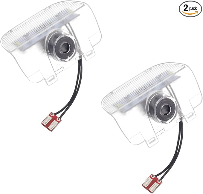 Non-Fading Car Door LED Logo Projector Welcome Lamp Door Light Puddle Lights Kit Compatible with Accessories Accord 2013-2022 (White, Accord, 2013–2022)