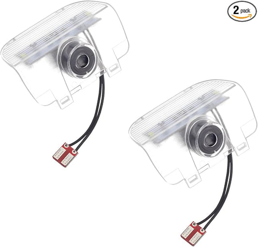Non-Fading Car Door LED Logo Projector Welcome Lamp Door Light Puddle Lights Kit Compatible with Accessories Accord 2013-2022 (White, Accord, 2013–2022)