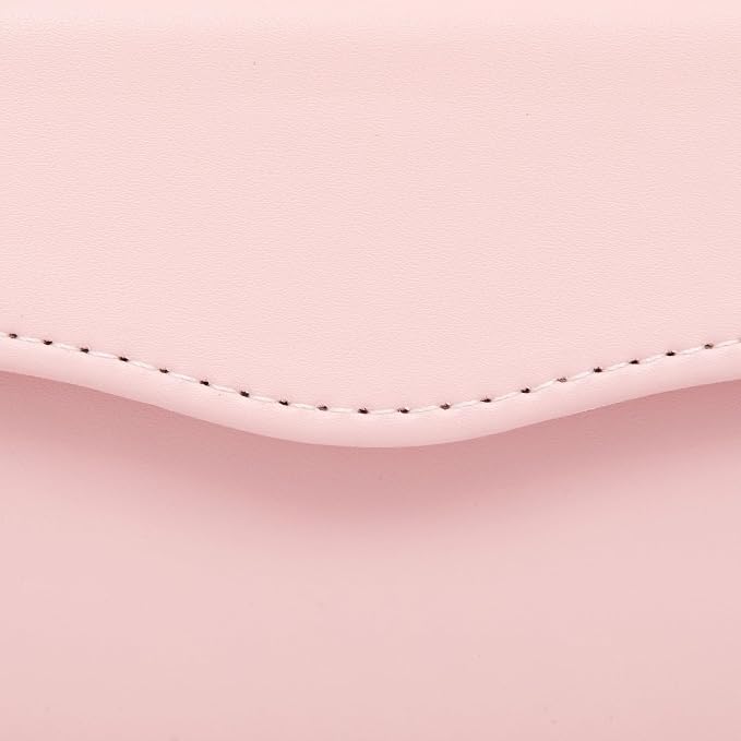 Zodaca Car Sun Visor Tissue Holder - Easy Refill & Tissue Box Fit - Compact Size & Napkin Holder Design - Stylish Pastel Pink Accent & Pink Car Accessories - Pack of 2