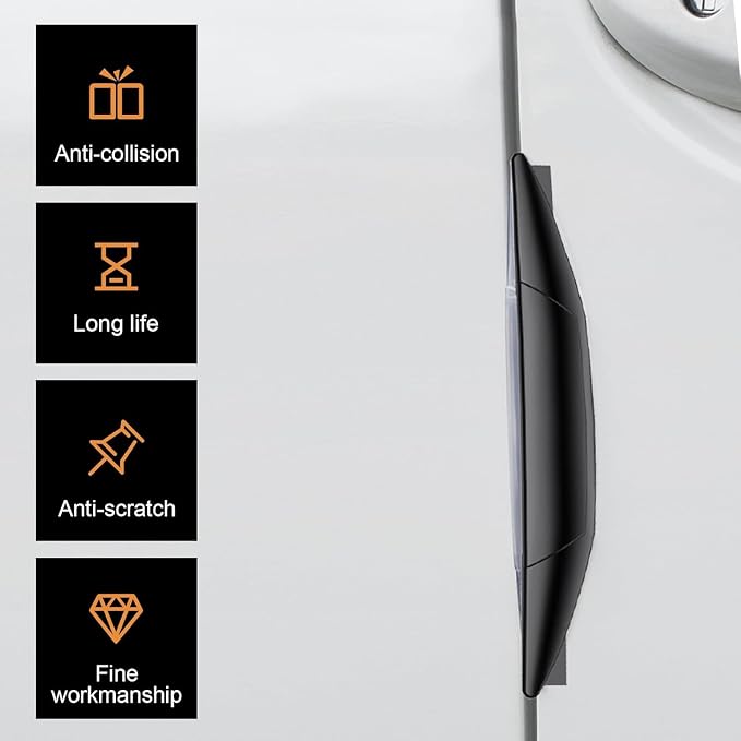 4 Pcs Car Door Edge Guard for Kia Sportage 2024-2026, Anti-Collision Scratch Protector Car Side Door Edge Protector Accesorios