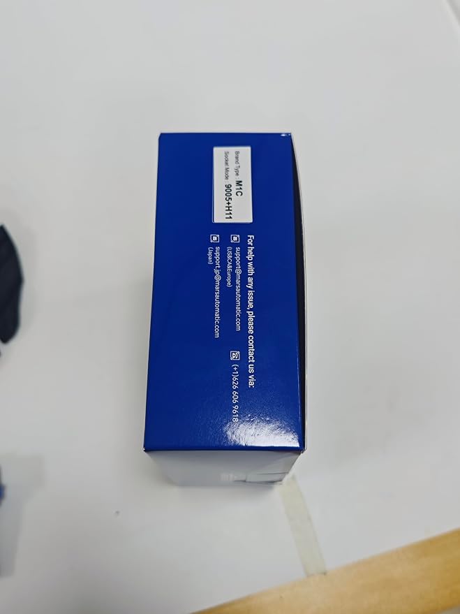 Marsauto 9005 H11 LED Bulbs Combo, IP68 Plug and Play, Pack of 4