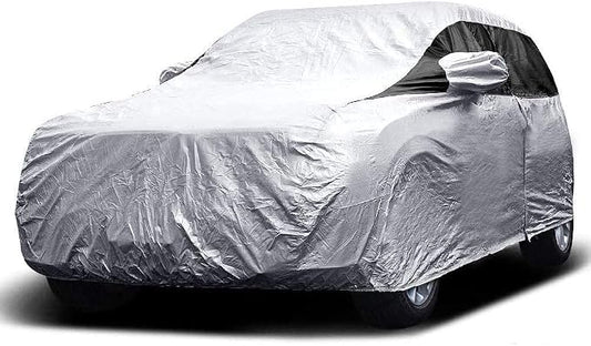 Titan Premium Multi-Layer PEVA Car Cover for Compact SUV 170-187". Waterproof, UV Protection, Anti-Scratch Protective Lining, Driver-Side Zippered Opening. Fits Rav4, Rogue, CR-V and More.