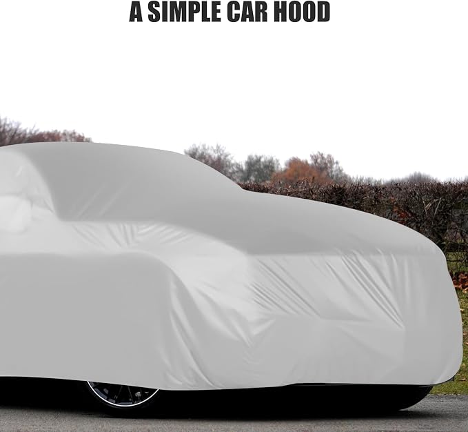 Baluue Heavy Duty SUV Protective Car Cover Complete Rainproof Sunshade Dustproof Auto Cover for Outdoor All-Weather Use, Thickened L Size Waterproof Hail Protector
