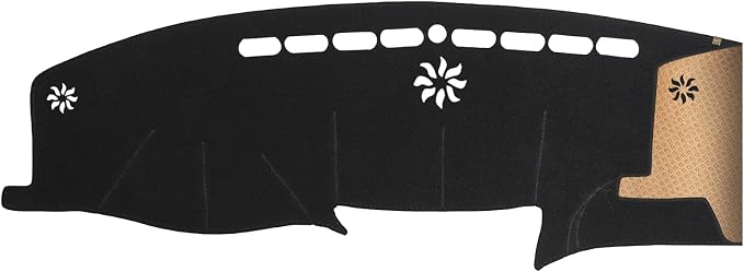 Dash Cover, Anti-Glare, Sun Protection, Dustproof, UV-Proof, Dashboard Covers, Interior Car Accessorie Fit for 2007 2008 2009 2010 2011 2012 Le-xus LS460, 2008-2012 LS600H, Black
