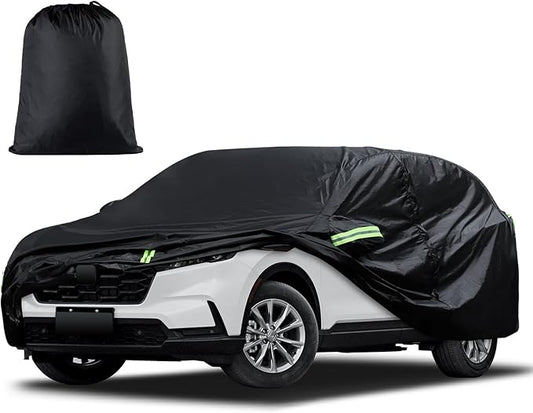 Car Cover Custom Fit for Honda CRV 1997-2026, Toyota RAV4 2006-2026, Waterproof All Weather for Automobiles Full Exterior Cover Rain Sun Snow Protector with Door Zipper