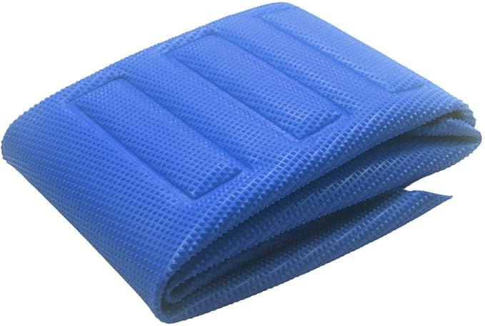 Motorcycle Universal Seat Cover non-slip thick 3D particles suitable Rubber Striped Grip Gripper Soft For CRF WR WRF RMZ YZF SXF EXC EXC XC SX CR KLX 250 Dirt Pit Bike Motocross (Orange) (Blue)