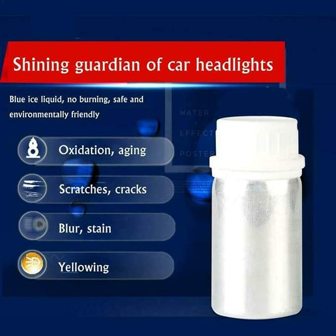 Atomizing Cup, Car Headlight Lens Polish Repair Tool Auto Restore Kit Clear, Headlight Restoration Wipe & Washer Kit (Restorer Kit)